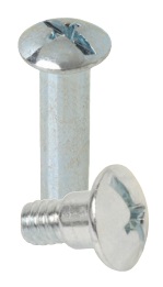 Combo Head Sex Bolts - Zinc-Plated Steel